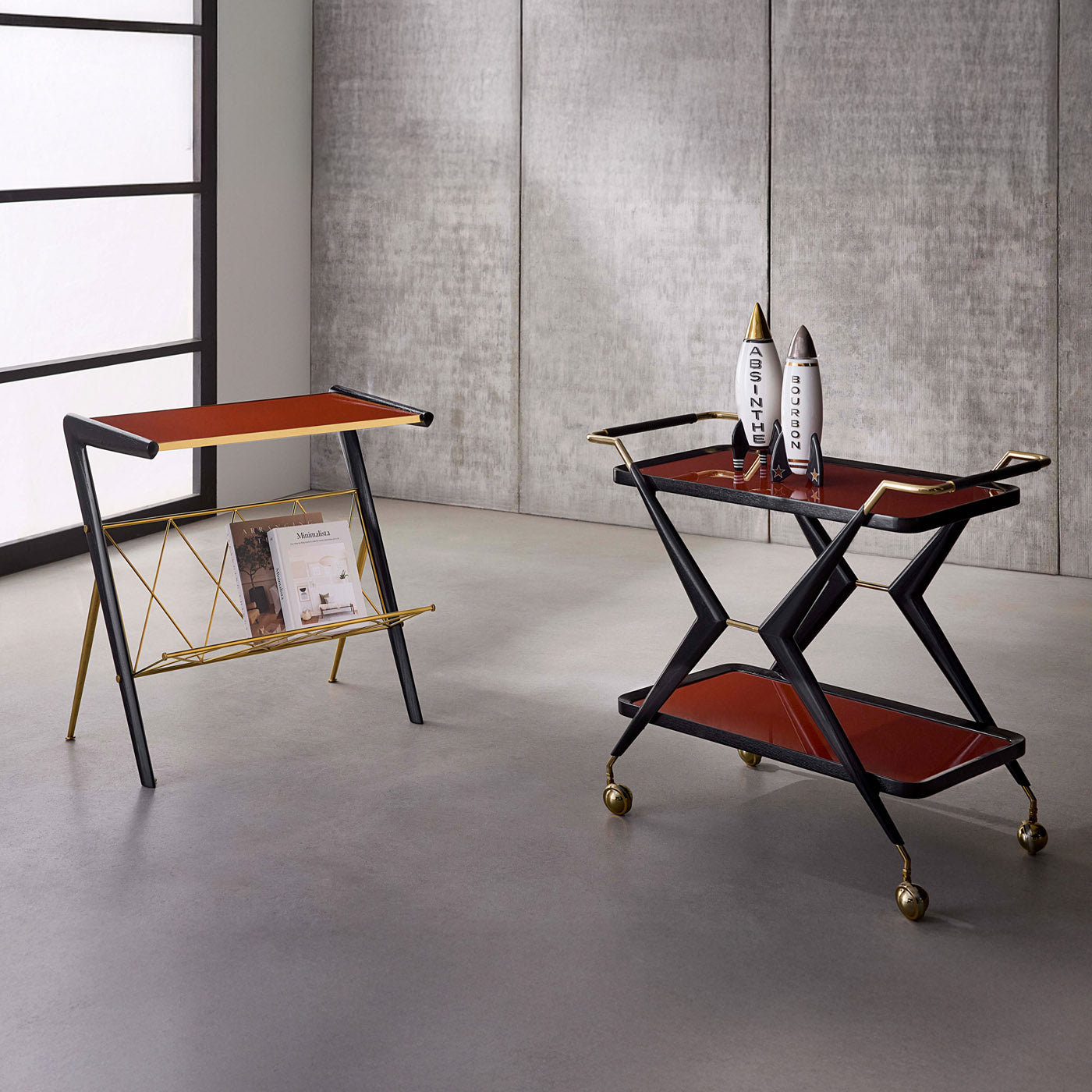 Trocadero Magazine Side Table